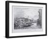 London Bridge, London, 1832-Charles Joseph Hullmandel-Framed Giclee Print