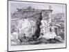 London Bridge, London, 1832-Edward William Cooke-Mounted Premium Giclee Print