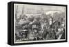 London Bridge, London, 1872-Joseph Swain-Framed Stretched Canvas