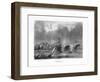 London Bridge, London, 19th Century-J Woods-Framed Giclee Print