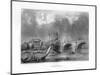 London Bridge, London, 19th Century-J Woods-Mounted Giclee Print