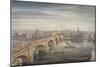 London Bridge, London, C1835-G Yates-Mounted Giclee Print
