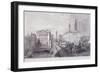 London Bridge, London, C1840-Thomas Higham-Framed Giclee Print