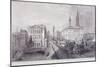 London Bridge, London, C1840-Thomas Higham-Mounted Giclee Print