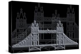 London Bridge Night-Cristian Mielu-Stretched Canvas