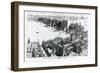 London Bridge, Old London Illustrated, a Series of Drawings Illustrating London in the XVI Century-Henry Breuer-Framed Giclee Print