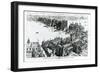 London Bridge, Old London Illustrated, a Series of Drawings Illustrating London in the XVI Century-Henry Breuer-Framed Giclee Print