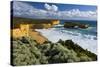 London Bridge, Port Campbell National park, Great Ocean Road, Victoria, Australia-null-Stretched Canvas