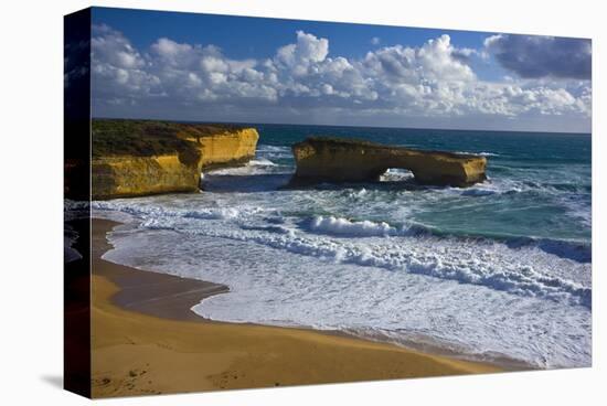 London Bridge, Port Campbell National Park, Great Ocean Road, Victoria, Australia-null-Stretched Canvas