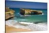London Bridge, Port Campbell National Park, Great Ocean Road, Victoria, Australia-null-Stretched Canvas
