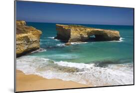 London Bridge, Port Campbell National Park, Great Ocean Road, Victoria, Australia-null-Mounted Art Print