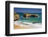 London Bridge, Port Campbell National Park, Great Ocean Road, Victoria, Australia-null-Framed Art Print