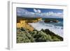 London Bridge, Port Campbell National park, Great Ocean Road, Victoria, Australia-null-Framed Art Print