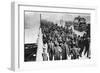 London Bridge Rush Hour, London, 1926-1927-null-Framed Giclee Print