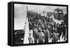 London Bridge Rush Hour, London, 1926-1927-null-Framed Stretched Canvas