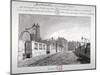 London Bridge, Southwark, London, 1827-John Chessell Buckler-Mounted Giclee Print