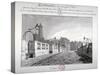 London Bridge, Southwark, London, 1827-John Chessell Buckler-Stretched Canvas