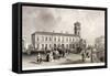 London Bridge Station, Bermondsey, London, 1845-Henry Adlard-Framed Stretched Canvas