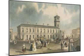 London Bridge Station, Bermondsey, London, 1845-Henry Adlard-Mounted Giclee Print