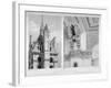 London Bridge Station, Bermondsey, London, 1860-Robert Dudley-Framed Giclee Print