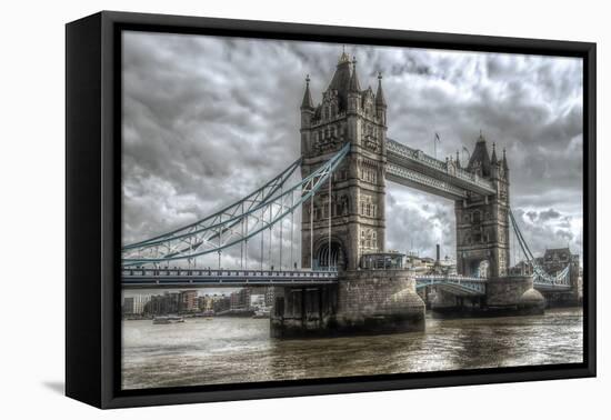 London Bridge, Thames-Giuseppe Torre-Framed Stretched Canvas