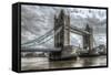London Bridge, Thames-Giuseppe Torre-Framed Stretched Canvas