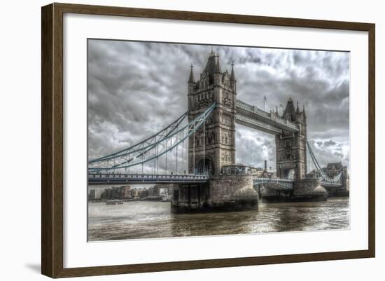 London Bridge, Thames-Giuseppe Torre-Framed Photographic Print