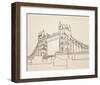 London Bridge-Irena Orlov-Framed Art Print