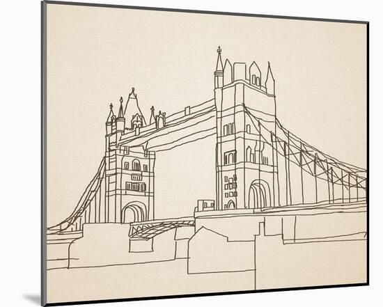 London Bridge-Irena Orlov-Mounted Art Print