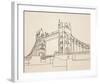 London Bridge-Irena Orlov-Framed Art Print
