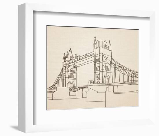 London Bridge-Irena Orlov-Framed Art Print