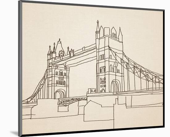 London Bridge-Irena Orlov-Mounted Art Print
