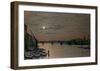 London Bridge-John Atkinson Grimshaw-Framed Giclee Print