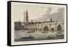 London Bridge-Joseph Stadler-Framed Stretched Canvas