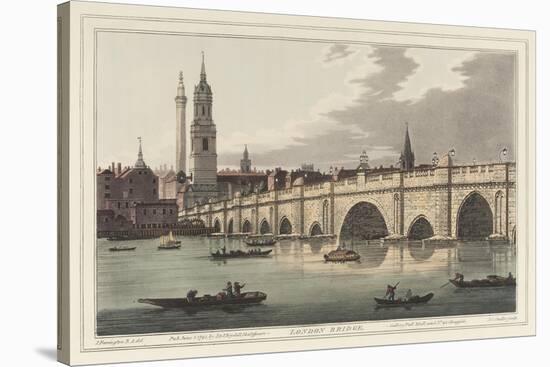 London Bridge-Joseph Stadler-Stretched Canvas