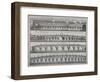 London Bridges, 1760-null-Framed Premium Giclee Print