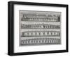 London Bridges, 1760-null-Framed Premium Giclee Print