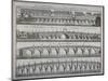 London Bridges, 1760-null-Mounted Premium Giclee Print