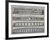 London Bridges, 1760-null-Framed Giclee Print