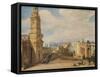 'London Bridges Old and New, 1831', (1920)-George Scharf-Framed Stretched Canvas