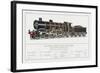 London Brighton and South Coast Railway Loco No 38-W.j. Stokoe-Framed Art Print