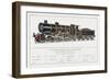 London Brighton and South Coast Railway Loco No 38-W.j. Stokoe-Framed Art Print