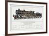 London Brighton and South Coast Railway Loco No 38-W.j. Stokoe-Framed Premium Giclee Print