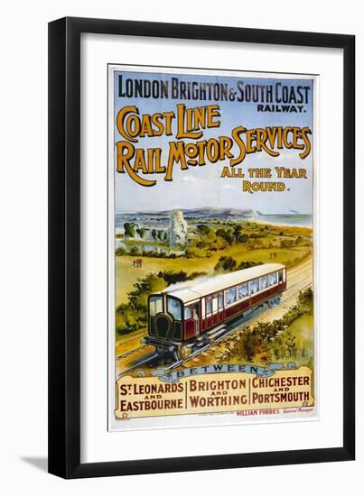 London Brighton-Vintage Apple Collection-Framed Giclee Print