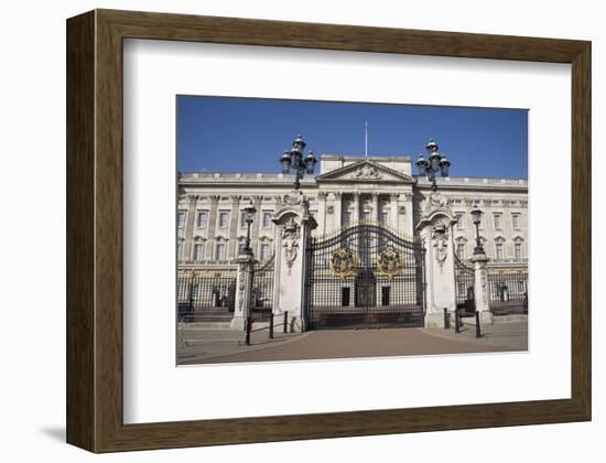 London-Buckingham Palace Gate-null-Framed Art Print