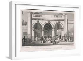 London, Burlington Arcade-Thomas H Shepherd-Framed Art Print