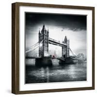 London Bus I-Jurek Nems-Framed Photographic Print