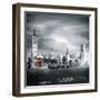 London Bus II-Jurek Nems-Framed Giclee Print
