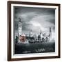 London Bus II-Jurek Nems-Framed Giclee Print