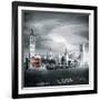 London Bus II-Jurek Nems-Framed Giclee Print